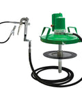 Beefed Up Air Powered Grease Pump Kit With Booster Gun, Z Swivel And Coupler For 5 Gal Pails, 10,000 PSI High Pressure