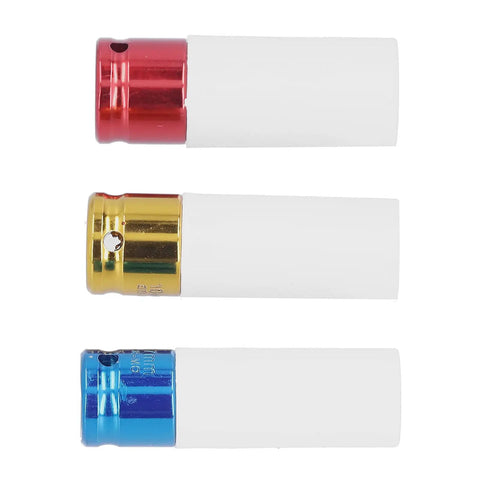 Grab This Sweet 3PC Wheel Lug Nut Socket Set With Thin Walls For 17mm 19mm And 21mm Rims Made From Tough Heat Treated Steel That Protects Your Polished Wheels While Chipping Loose Nuts Like A Boss. 3pc thin-wall lug nut sockets, 17mm 19mm 21mm, heat-treated steel