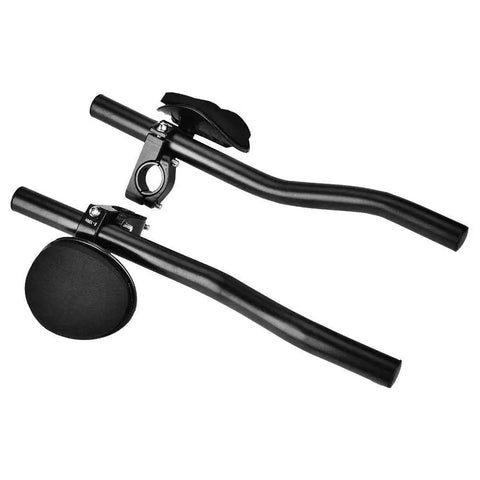 Aero Bar Rest For Road And Mountain Bikes, Aluminum Alloy Handlebar Arm Clip With Removable Sponge Cushion
