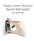 3 Way Wireless Wall Switch Kit No Neutral Needed With Snap On Cover Easy Install Converts Your Existing Switch To A Smart Remote