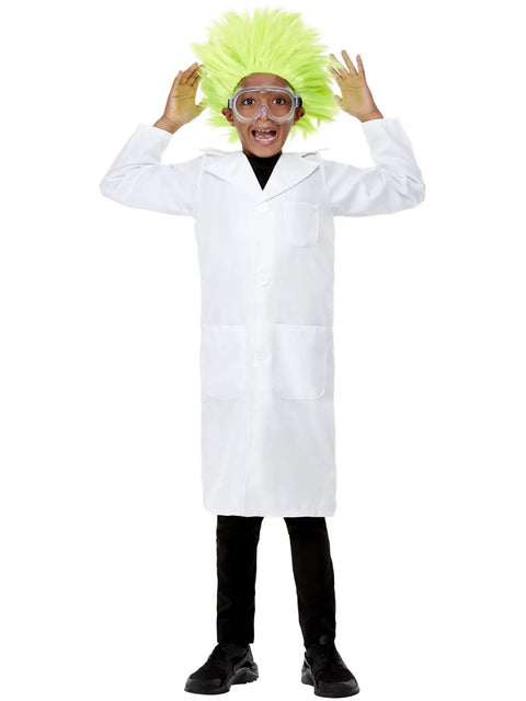 Unisex Doctor Scientist Costume With White Lab Coat Realistic Medical Look Party Ready Dress Up Outfit For Halloween And Cosplay Lightweight And Comfortable Size Small S