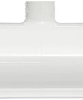 PVC Tee Fitting Schedule 40 White 3-Inch Socket To 1/2-Inch NPT Female For Plumbing Systems, chemical resistant, lightweight
