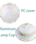 PAR56 LED Bulb Dimmable Replaces 300W Halogen, 28W Low Power 120V AC Warm White 2700K To 3000K, GX16D, PC cover, aluminum base