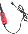 Long Reach Heavy Duty Electric Die Grinder Up To 15000 RPM Six Variable Speeds ergonomic design with power cord and grip.