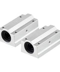 Built Tough Linear Motion Ball Bearing Slider Block Bushing SC12LUU with sealed copper retainer for CNC machines and 3D printers.
