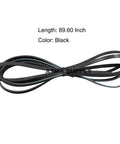 Black drive belt for Complete Dryer Repair Kit For Front Load Dryers With Top Bearing Front Drum Felt Drive Belt Bearing Slides