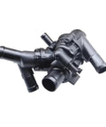 Direct Fit Engine Coolant Thermostat For Mercedes Benz Cla Gla Glc Class W156 W117 W176 M133 with multiple pipe connections.