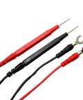 Digital Multimeter Probe Kit With 16 Piece Needle Tip Probes Insulated Clips And Test Pens For 4mm Meters In Card Slot 1000V Rated