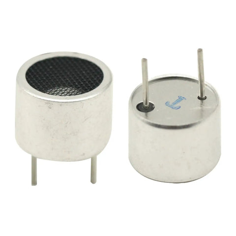 8Pcs 40KHZ RT Split Ultrasonic Transceiver Probe Kit with four transmitters and four receivers, close-up of two probes.