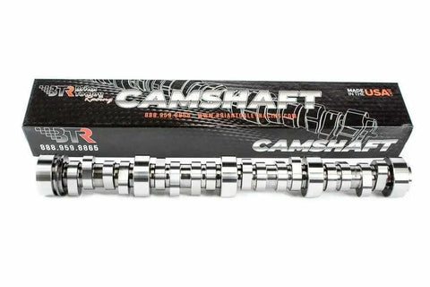 Full Send Stage 2 Performance Cam Kit Featuring Titanium Retainers High Lift Valve Springs And Premium Pushrods For Z06 Corvette and Camaro Z28 Engine Builds Seeking Serious Daily Kick, shiny camshaft with packaging.