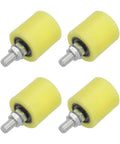 4 Pack Slide Gate Guide Rollers For Sliding Doors Gate Roller Guides With Beefy Nylon Bodies Low Noise And Anti Wear Durable Track Hardware