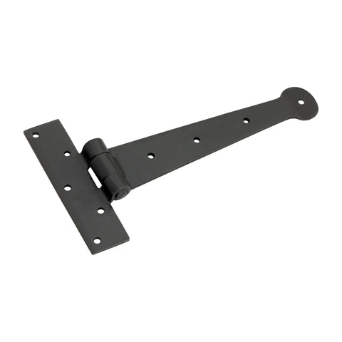 Hand Forged Tee Hinge Strap Hinge With Beeswax Finish Penny End Outdoor Gate Hardware Built To Last Sold Individually 6 Inch