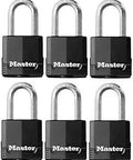 All Weather Keyed Padlock Built To Last With 1.75 Inch Shackle And Weather Cover, Durable Laminated Steel Lock With Dual Ball Bearing Mechanism