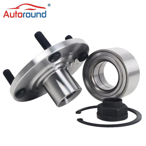 Front Wheel Hub And Bearing Assembly Replacement For 1998 1999 2000 2001 2002 Honda Accord 2.3L L4 Non ABS with four lugs