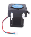 Hella Accurate Micro Peristaltic Pump Featuring Heavy Duty 42 Stepper Motor For Smooth Liquid Dosing Aquarium Transfer And Lab Setup Adjustable Output Up To 140 Ml Per Minute 6 To 24V Dc with tubing connections and wiring.