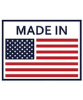 American flag with 'Made in USA' label for precision ground flat stock