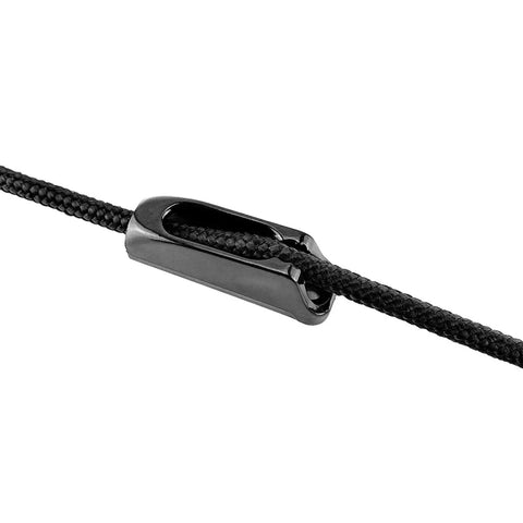 Pair Nylon Locking Rope Tensioner Cleats For Boats And Yachts, Easy To Use Marine Rigging Gear To Keep Sail Lines Taut And Saltwater Ready, Adjustable Cord Clamp Fits Ropes Up To 4mm, Solid Sailboat And Canoe Accessories, black nylon rope clamp