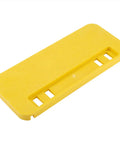 Yellow Uncapping Tank Holder for Beekeeping and Honey Harvesting equipment with stable slot design, fits 5-gallon buckets