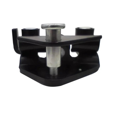 Door Hinge Set With Check Strap Limiter For DS5 2011 To 2018, Rear Left And Right Hinges, black metal view, prevents over opening