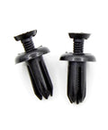 Rock Solid 150Pcs Mixed Auto Retainer Clips Kit With Plastic Fasteners And Trim Panel Rivets For Durable Car Interior Assembly Jobs That Hold Tight, black close-up