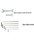 Must-Have 3D Printer Nozzle Wiper Kit All-In-One Maintenance Set open-end and allen wrenches for P1P P1S X1 X1C X1E