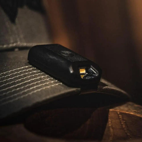PowerCap Hat Clip On Lamp Rechargeable LED Headlamp attached to a cap, ultra bright with 3 lighting modes, ideal for night use