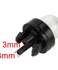 Snap In Primer Bulb Kit For 2 Cycle Small Engines Easy Install Fits Poulan Echo Ryobi BP42 Homelite Bolens Chainsaws 3mm size