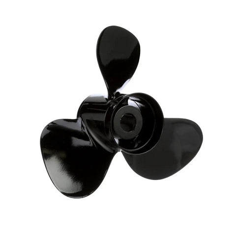 Beefed-Up 3-Blade Aluminum Propeller, 16 Inch Diameter, 13 Inch Pitch, Right Hand Rotation, shown in black Mercalloy alloy