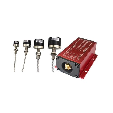 Eddy Current Displacement Sensor Non Contact 25mm And 12.5mm Range For Shaft Vibration Monitoring High Precision Stainless Steel Inductive Sensor