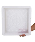 DIY Stepping Stone Molds For Concrete Stamp Set Reusable Plastic Molds For Patio Garden Path Walkway Pavers