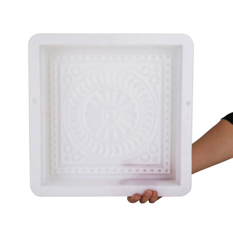 DIY Stepping Stone Molds For Concrete Stamp Set Reusable Plastic Molds For Patio Garden Path Walkway Pavers