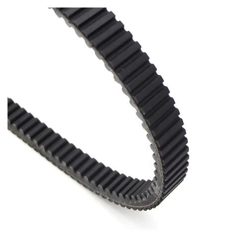 Close-up of a Top Grade V-Drive Transfer Belt For S Ym Maxsym 600 I Abs Motorcycles 2011 Through 2015 showing ribbed texture and reliable design.