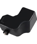 Tailgate upper rubber bumper cushion, black plastic block with mounting stud for Ford F-Series LH/RH