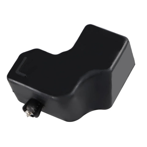 Tailgate upper rubber bumper cushion, black plastic block with mounting stud for Ford F-Series LH/RH
