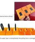Ultimate Dent Repair Kit with Yellow Slider Set showing reverse texture design and strengthened pulling force feature.