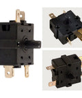 Hot Electric Room Heater Rotary Switch Selector 250V 16A 3 Pin 2 Gear 5 Pin 3 Gear Options Go To Replacement Switch