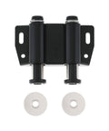 Black Six Piece Magnetic Push Latch Kit For Cabinet Doors Wardrobe Shutter Cupboard Double Touch Catch No Sweat Install And Reliable Hold