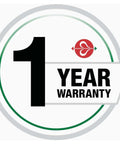 1 year warranty badge for Toilet Fill Valve Seal Replacement for 400A Fits Black Easy Install Direct Replacement Gasket