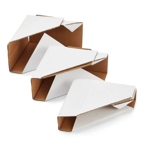 Super Tough Adjustable Cardboard Corner Protectors Designed For Picture Frames And Artwork These White Corners Fit Perfectly Into Moving Boxes To Keep Your Valuables Protected During Transit And Hauls With Reliable Packing Power