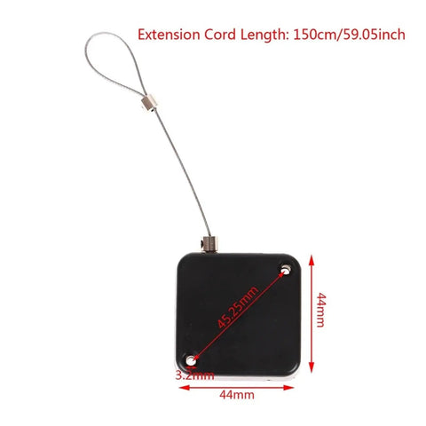 Punch Free Automatic Sensor Door Closer For Home And Office Doors Simple No Drill Setup with 150cm extension cord