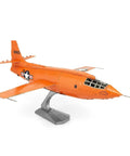 Bell X-1 3D Metal Model Kit For Hobbyists Unassembled No Glue Required Easy Clip Parts With Tweezers Ideal For Ages 14 And Up