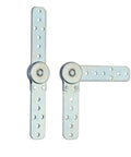 Top Shelf Knockout Heavy Duty Furniture Hinges For Bed To Sofa Conversion Built Like A Tank Steel pivot connector with locking mechanism.