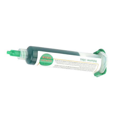 Tube of Light Cure Solder Mask Ink For BGA PCBs Green Solder Resist Dual Pack Ideal For Mobile Phone And Computer PCB Repair