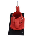 Router Lift Base Kit Slick Flip Tray Insert Plate polished ABS body with stainless steel spindle for woodworking.