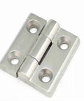 Stainless Steel Corner Door Hinges Set Of 2 50x50 Hardware Cabinet Folding Hinges for doors, durable metal construction