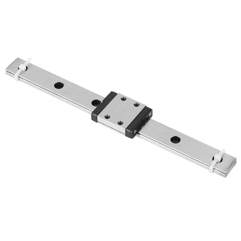 Professional Miniature Linear Guide Slider With High Precision And Smooth Motion Hardened Rail Block For CNC Machinery And Automation Systems 170mm Length Micrometer Level Accuracy, showing metal rail and slider block
