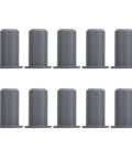 Top Rated 10 Pack Silicone Cable Feed Through Bushings Wall Grommet Kit For Series Wire Antenna Guard Indoor Protection Gray Perfect Snug Fit To Keep Your Gear Safe From Damage. Gray silicone wall grommets, 10-piece set