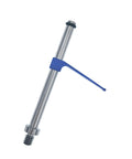 Tension Clamp For Coordinate Measuring, 1/4-20 UNF Thread, 33 Mm Clamp, 78 Mm Post Length, Stainless Steel Post, Aluminum Alloy Clamp