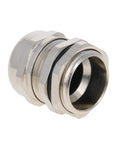 Metal Waterproof M22 Cable Glands Set With Adjustable Joints For 10 To 13 Mm Diameter Cables Durable Silver Connectors