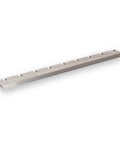 Magnum I 13 Premium Blade For 13 Inch Flooring And Siding Shears, beefy pro grade replacement blade, side view, sharp edge details.